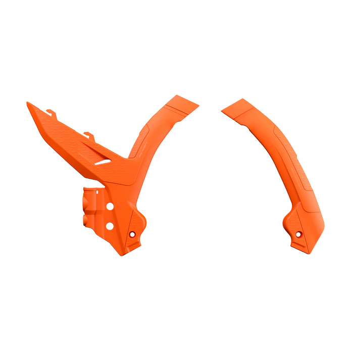 Proteções de Quadro KTM SX / SX-F / EXC / EXC-F (2023-2026) Laranja - Polisport 1