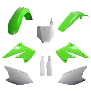 Kit Plásticos Kawasaki KX250F 2004-2005 (Cor OEM) 91481