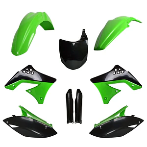 Kit Plásticos Kawasaki KX250F 2009-2012 (Cor OEM) 