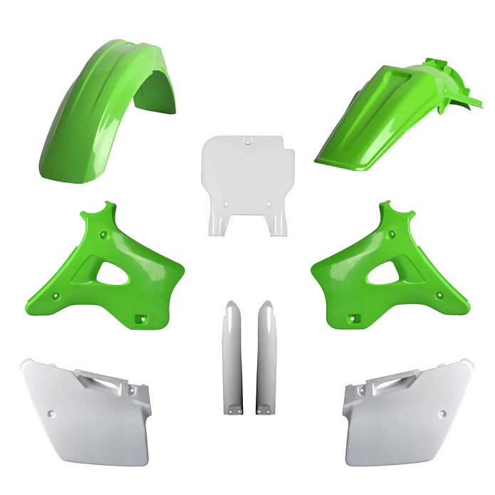 Kit Plásticos Kawasaki KX125/KX250 1994-1995 (Cor OEM) 1