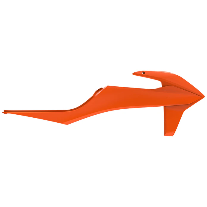Tampas de Radiador KTM SX / SX-F / EXC / EXC-F (2019-2023) Laranja - Polisport 1