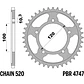 Kit de Transmissão EK X-Ring Aprilia Tuareg 660 (2021-2026) - Thumbnail 3
