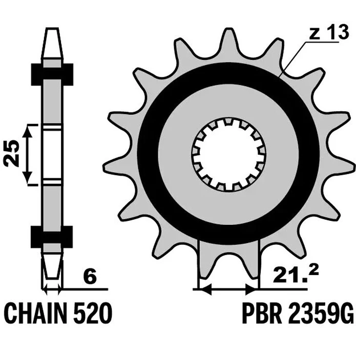 Kit de Transmissão EK X-Ring Benelli TRK 702 (2023-2025) 4