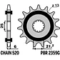 Kit de Transmissão EK X-Ring Benelli TRK 702 (2023-2025) - Miniatura 4