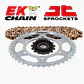 Kit de Transmissão EK X-Ring Honda CL 500 / NX 500 / NX 500 E-CLUTCH (2023-2026) - vignette 2