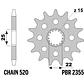 Kit de Transmissão EK X-Ring Royal Enfield Meteor 350 / Classic 350 / HNTR 350 (2021-2026) - vignette 4