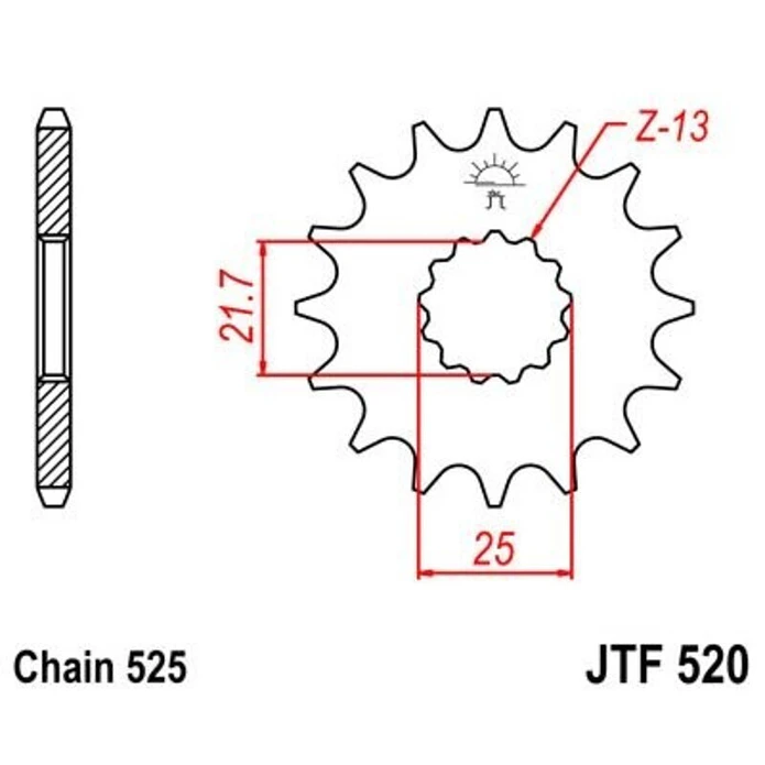 Kit de Transmissão EK X-Ring Suzuki GSX-8S / GSX-8R / GSX-8T / GSX-8TT (2023-2026) 4