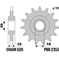 Kit de Transmissão EK X-Ring Zontes 125 Scrambler / 125 Roadster U125 / 125 Urban (2020-2025) - Miniatura 4