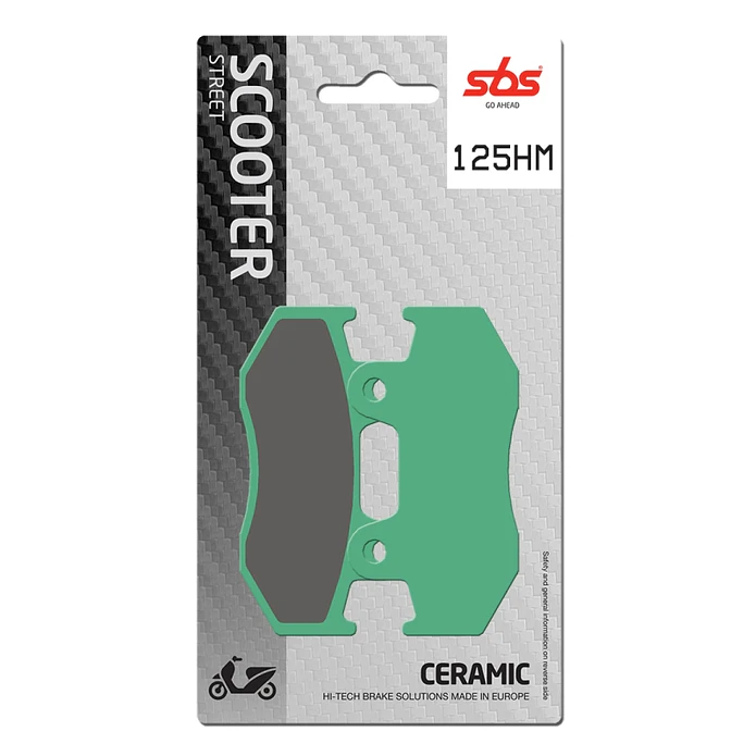 Pastilhas de Travão SBS 125HM Honda SH / PES / NES Arobase / SH Rear / SCV Lead e outras 1