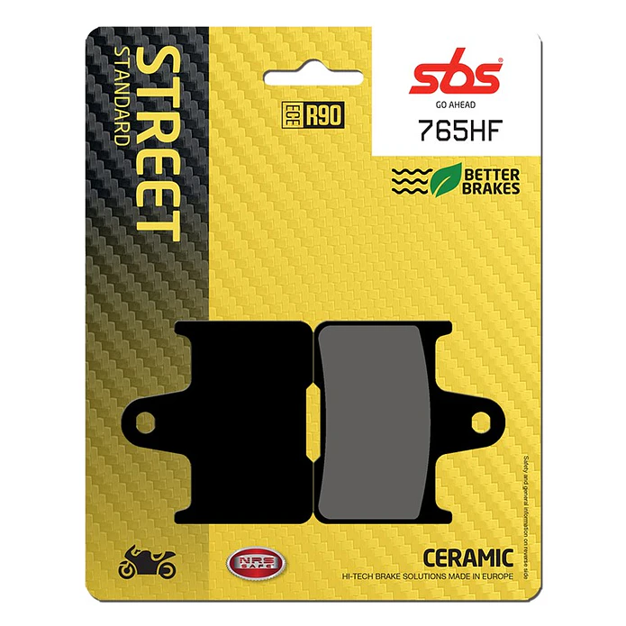 Pastilhas de Travão Trás SBS 765HF Suzuki GSX-R / GSF Bandit e outras 1