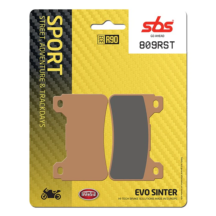 Pastilhas de Travão Frente SBS 809RST Honda CBR / VFR / CB 1