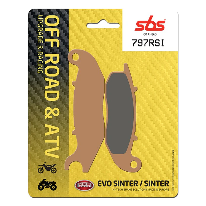 Pastilhas de Travão Frente SBS 797RSI Honda MSX / XL Transalp / Z Monkey / ST / CBR e outras 1