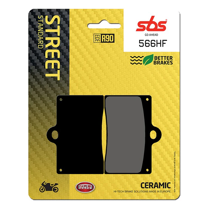 Pastilhas de Travão Frente SBS 566HF Brixton Crossfire, Ducati Monster, Aprilia RS-4 e outras 1