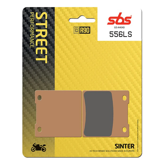 Pastilhas de Travão SBS 556LS Suzuki GSX-R / GSF Bandit / GS / TL, Kawasaki ZRX / ZXR e outras 1