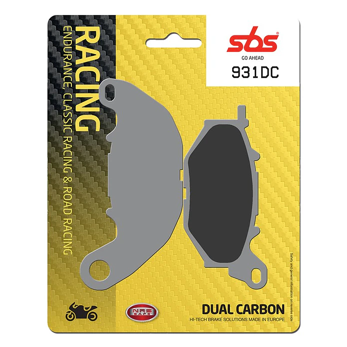 Pastilhas de Travão Frente SBS 931DC Yamaha YZF-R3 / MT-03 / YZF-R25 1