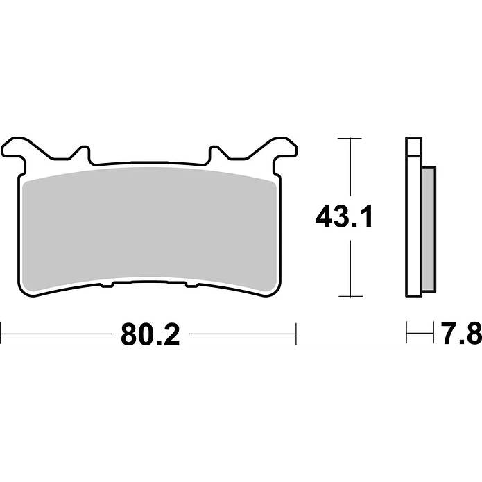 Pastilhas de Travão SBS 985RST BMW M / S, Honda CBR 2