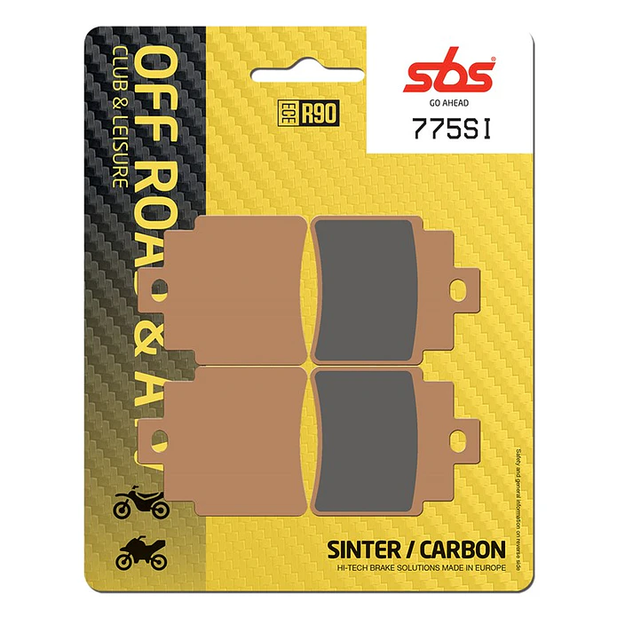 Pastilhas de Travão Trás SBS 775SI Kymco Maxxer / KXR / MXU / Urban, Gilera Oregon e outras 1