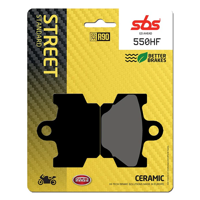 Pastilhas de Travão SBS 550HF Yamaha RD / SR / XJ / XV / XZ / XV Virago / XS / XT / RX e outras 1