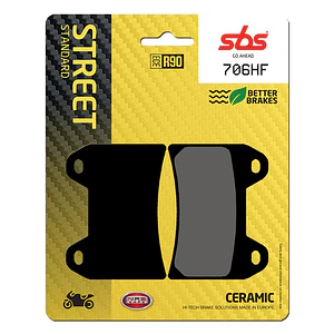 Pastilhas de Travão Frente SBS 706HF Moto Guzzi V7 / V85