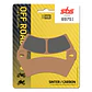 Pastilhas de Travão SBS 897SI Polaris Ranger / RZR / Xpedition / General / MV Diesel e outras - Thumbnail 1
