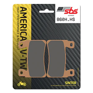 Pastilhas de Travão Frente SBS 860HS Harley-Davidson Softail