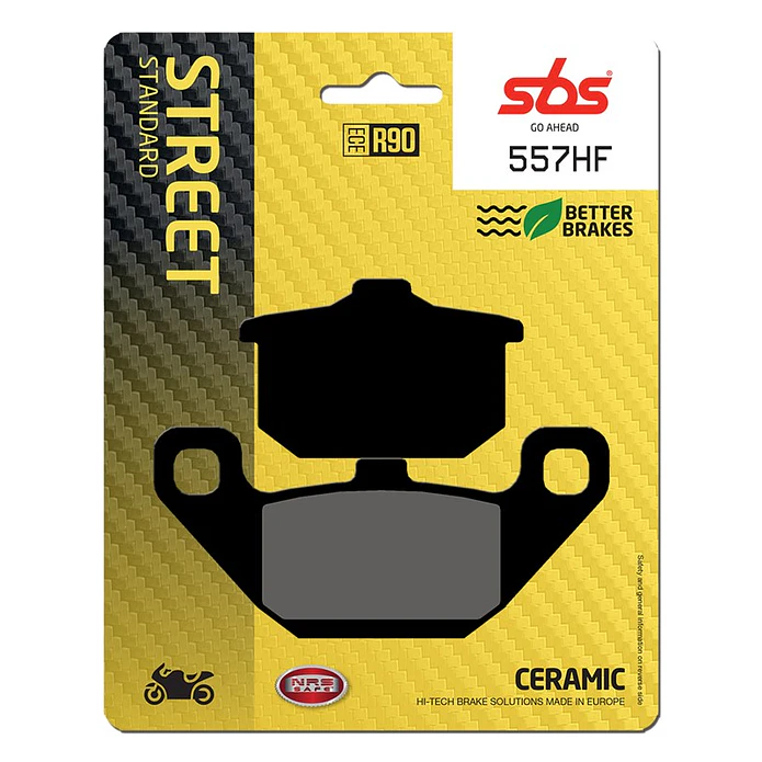 Pastilhas de Travão SBS 557HF Kawasaki GPZ / Z / ZX / Vulcan / KZ / ZN / Z Eliminator e outras 1