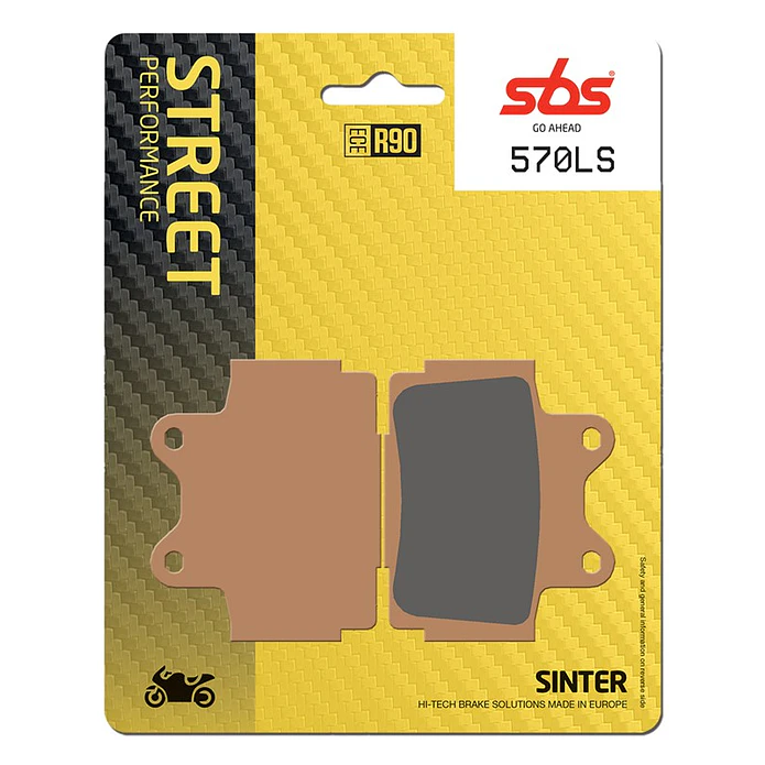 Pastilhas de Travão SBS 570LS Yamaha FZR / XJ / TZR / FZ / SRX / RD / FZS Fazer / RZ e outras 1