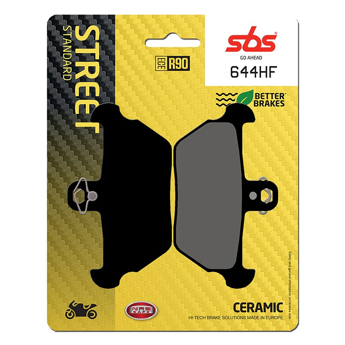Pastilhas de Travão Frente SBS 644HF BMW K / K1 / R / K100 / R 80 / K1100 / R100 e outras 1