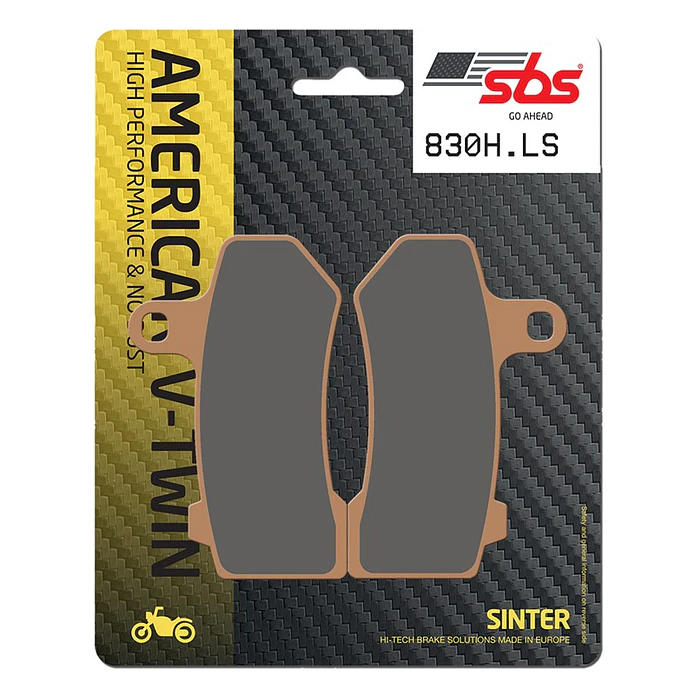 Pastilhas de Travão SBS 830LS Harley-Davidson Touring / CVO Road / Vrsc / CVO Ultra e outras 1