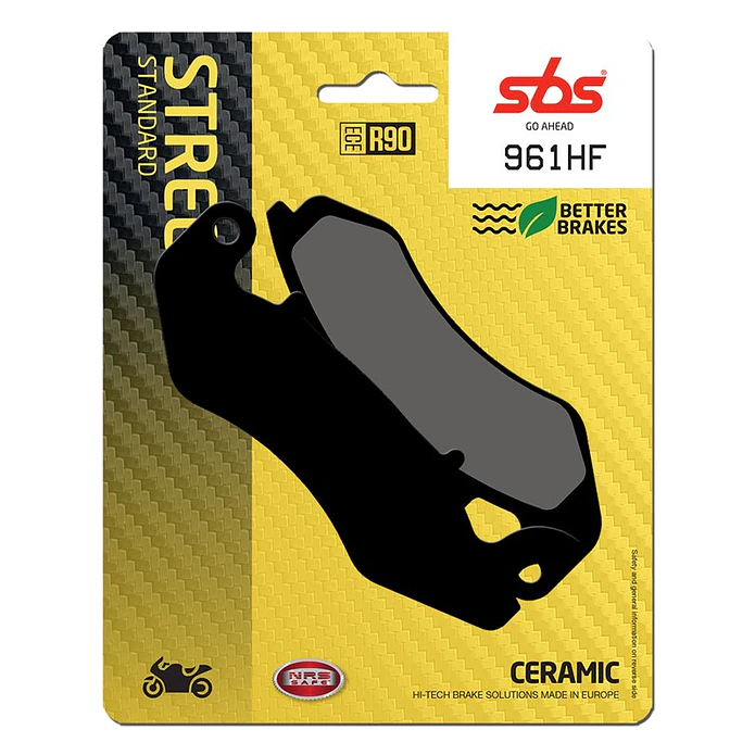 Pastilhas de Travão Frente SBS 961HF Keeway Superlight, Benelli Leoncino, QJMotor TRX 1