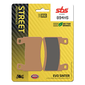 Pastilhas de Travão Frente SBS 894HS Kawasaki Ninja / ZX-6R