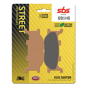 Pastilhas de Travão SBS 691HS Yamaha XVS V-Star / XJ6 / MT-03