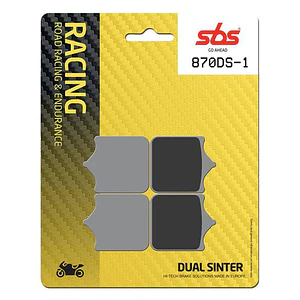 Pastilhas de Travão Frente SBS 870DS1 BMW S