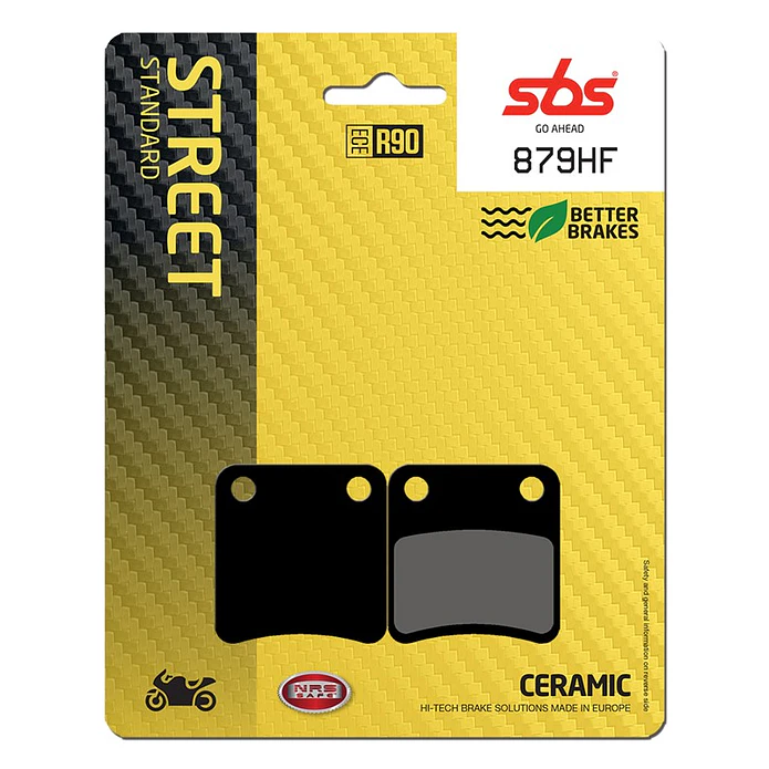 Pastilhas de Travão SBS 879HF Honda NC / CRF Africa / GL Bagger / GL Gold / X-ADV / NT e outras 1