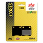 Pastilhas de Travão SBS 879HF Honda NC / CRF Africa / GL Bagger / GL Gold / X-ADV / NT e outras - vignette 1