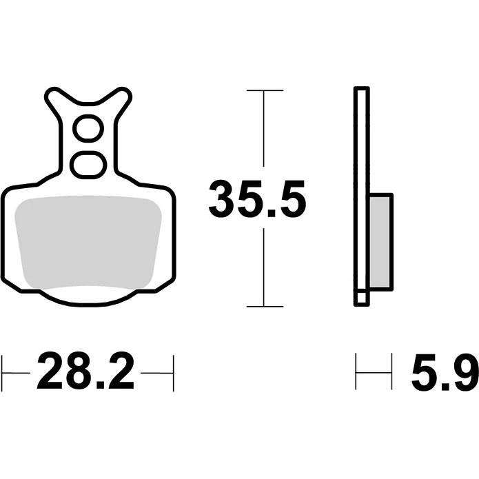 Pastilhas de Travão SBS 1006RSI GasGas MC, KTM SX-E 3 / SX-E 5, Husqvarna EE 5 / EE 3 e outras 2