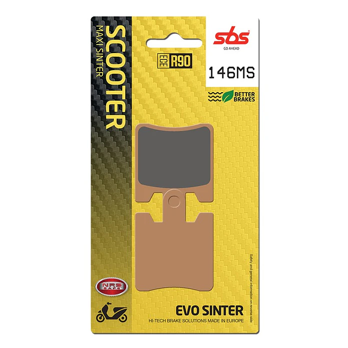 Pastilhas de Travão SBS 146MS Daelim Steezer / S3 Sporting / S3 / S / S from / S to e outras 1