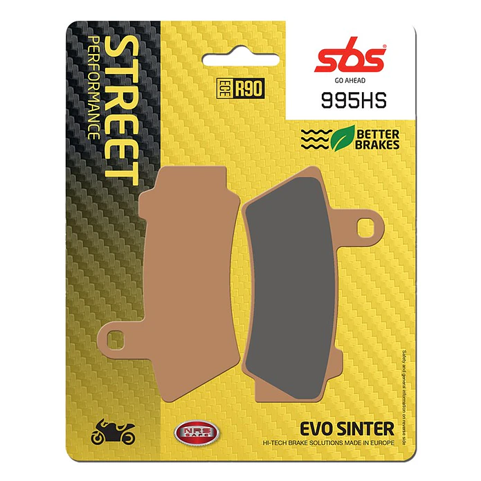 Pastilhas de Travão SBS 995HS BMW R 18 e outras 1