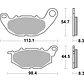 Pastilhas de Travão Frente SBS 931RST Yamaha MT-03 / YZF-R3 / YZF-R25 / MT-25 - Thumbnail 2