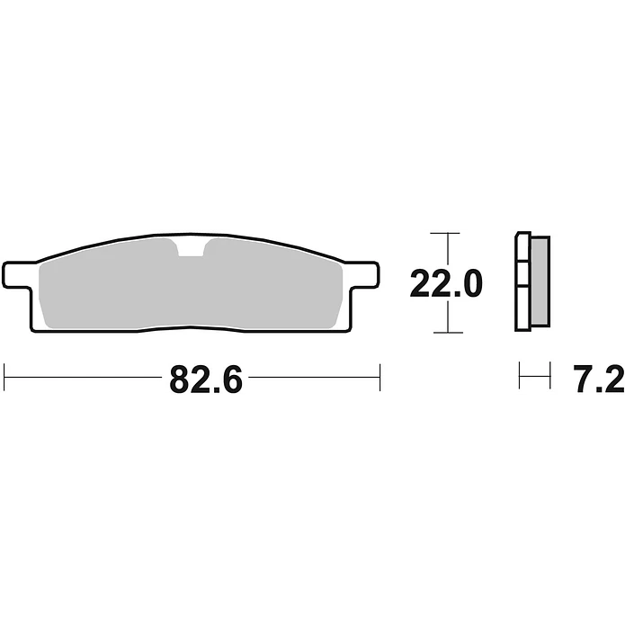 Pastilhas de Travão Frente SBS 589RSI Yamaha YZ 85 / TT-R / YZ 65 / YZ 80 2