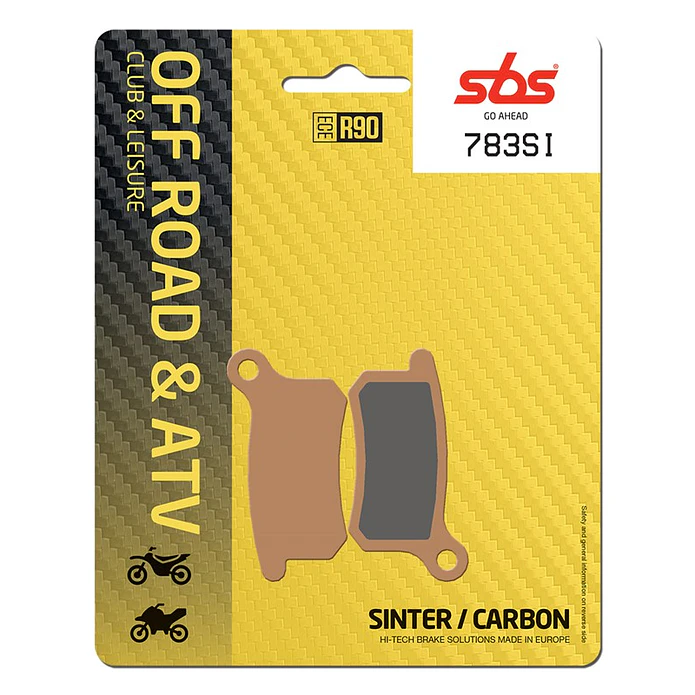Pastilhas de Travão SBS 783SI KTM SX / SX 65, Husqvarna TC 65 / CR 65, GasGas MC 65 1