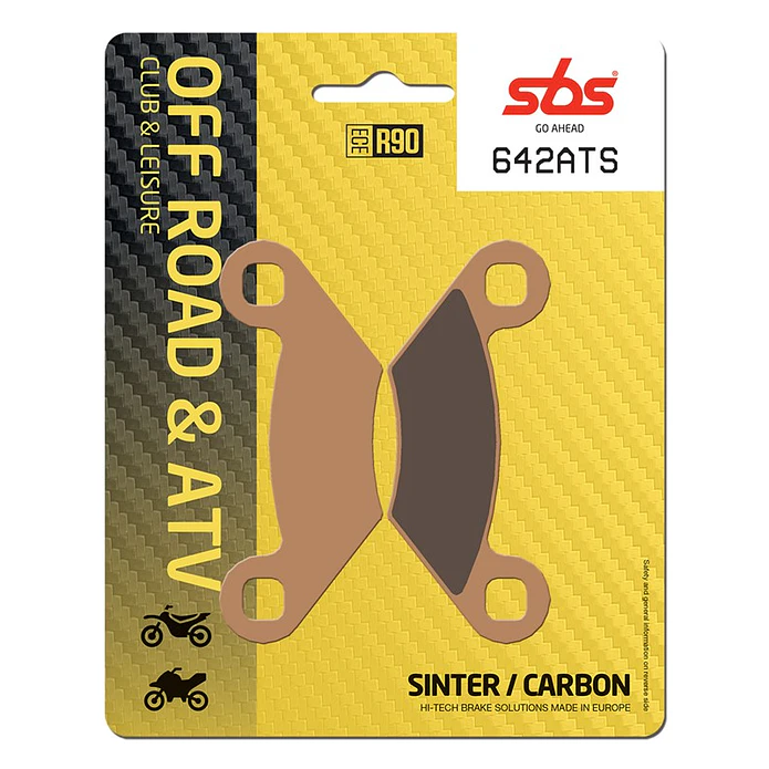 Pastilhas de Travão SBS 642ATS Polaris Sportsman / Outlaw / RZR Trail / Ranger e outras 1