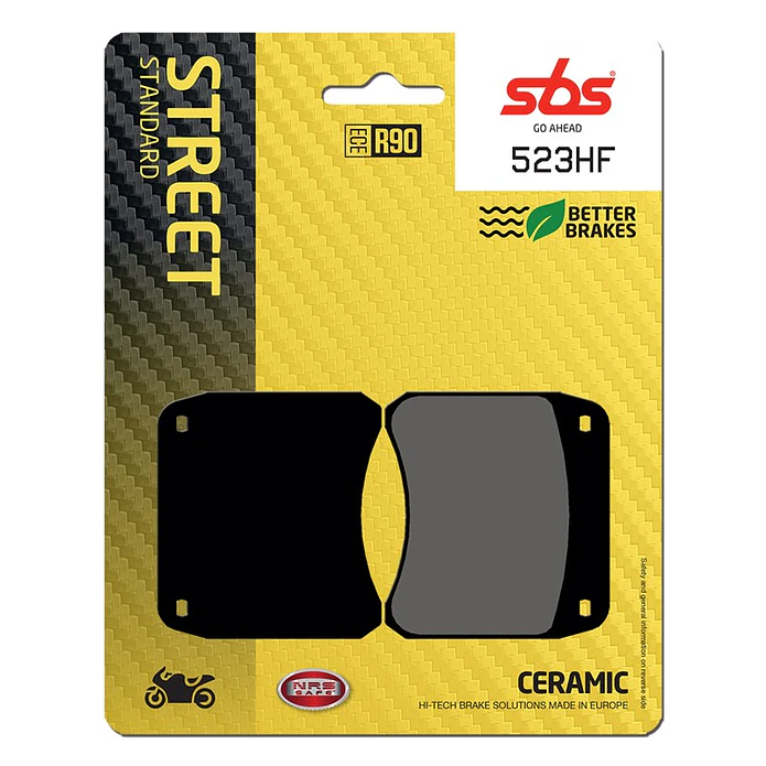 Pastilhas de Travão SBS 523HF Triumph T140 / TR7V / Trident / TSS / TSX, Ducati Sport e outras 1