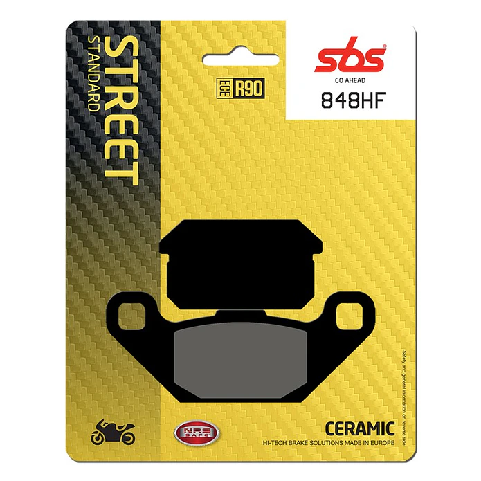 Pastilhas de Travão Trás SBS 848HF Adly Sport / Sentinel / S / U, PGO BR Bugrider e outras 1
