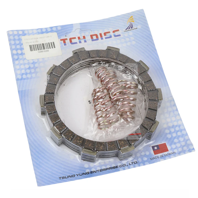 Kit Discos Embraiagem Yamaha DTR 125 c/ Molas  1