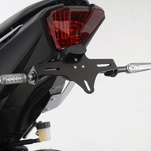 Suporte de Matrícula R&G Yamaha MT-07 2021-2024 LP0313BK