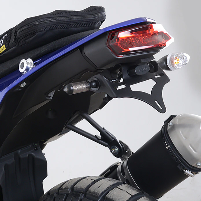 Suporte de Matrícula R&G Yamaha Ténéré 700 2019-2026 LP0351BK 1