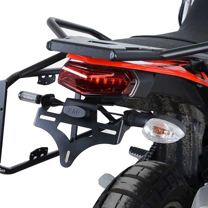 Suporte de Matrícula R&G Yamaha Ténéré 700 2019-2024 LP0293BK 3