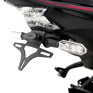 Suporte de Matrícula R&G Kawasaki Z900 2017-2024 LP0360BK