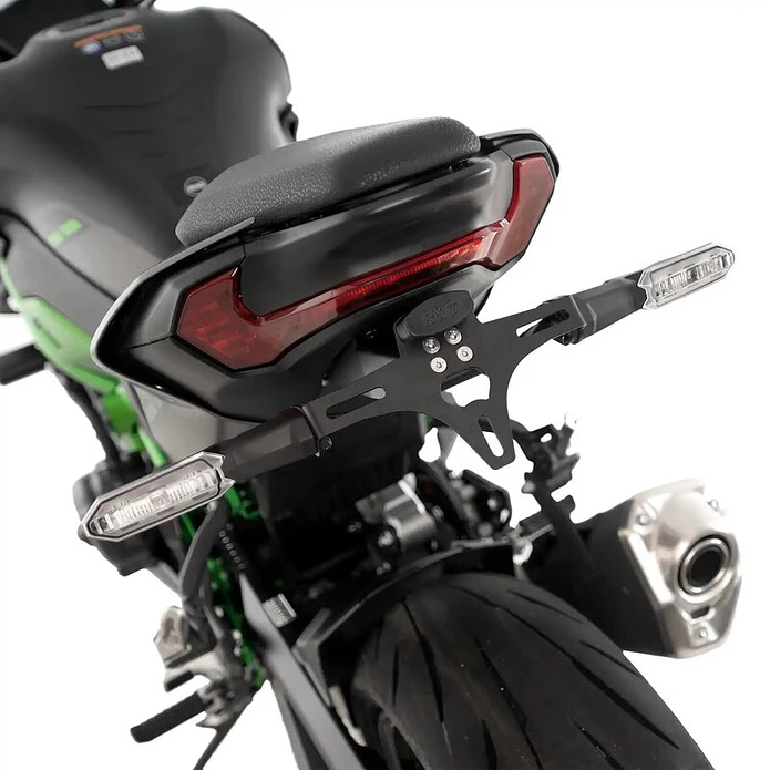 Suporte de Matrícula R&G Kawasaki Z900 2025-2026 LP0395BK 3